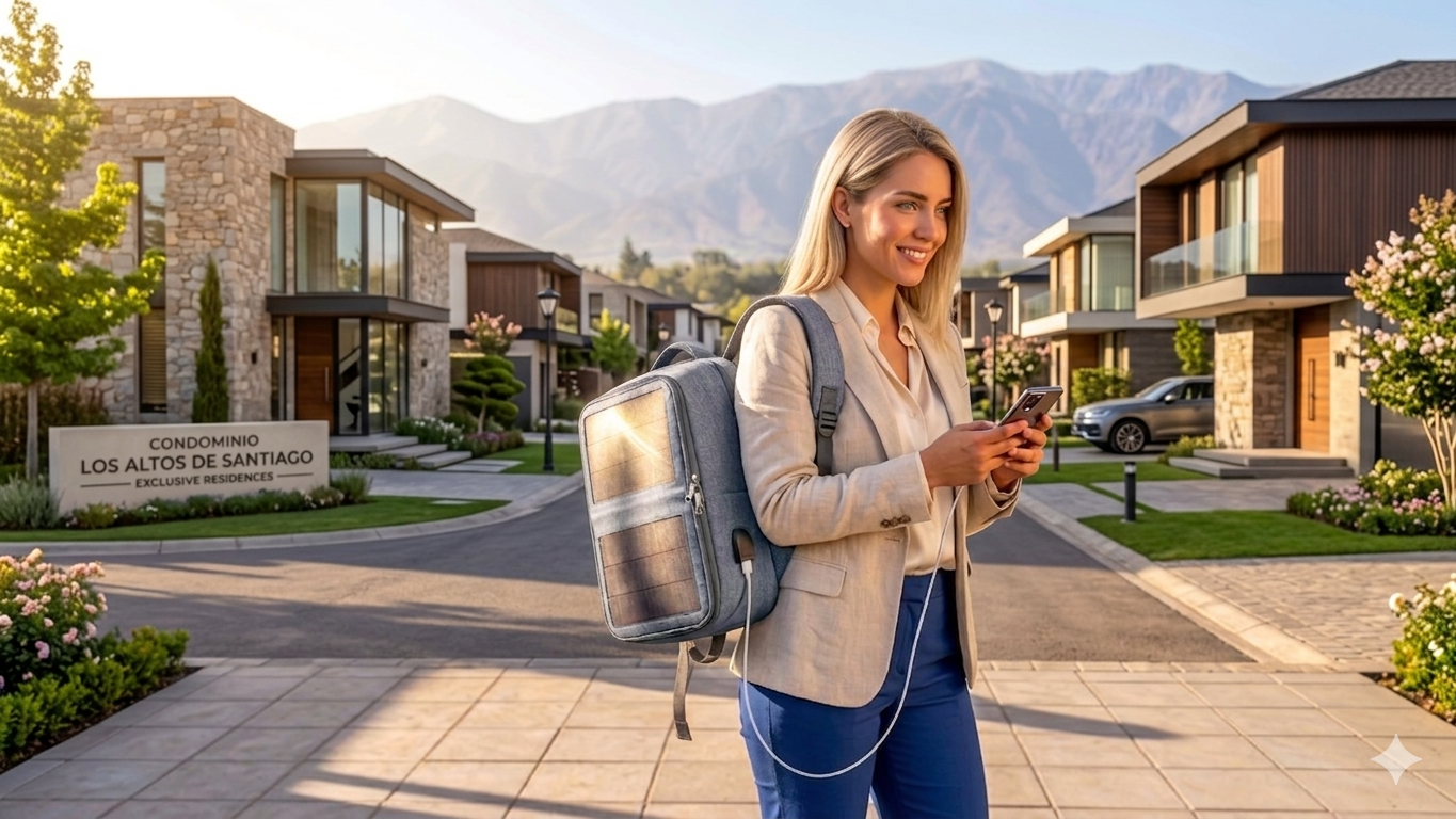 Mochila Solar Hanergy Business